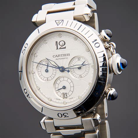 Cartier Pasha W31030h3 Chronograph w31030H3 .